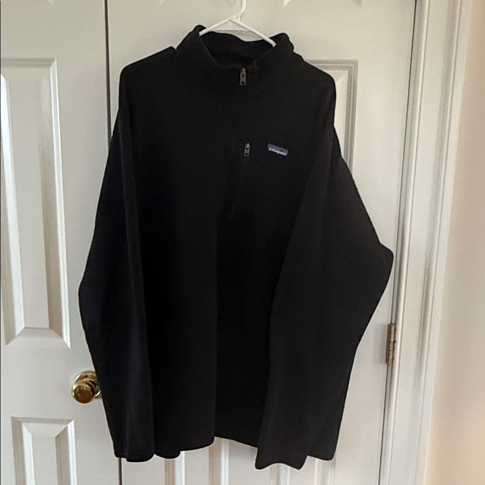 Patagonia Black Quarter-Zip Fleece